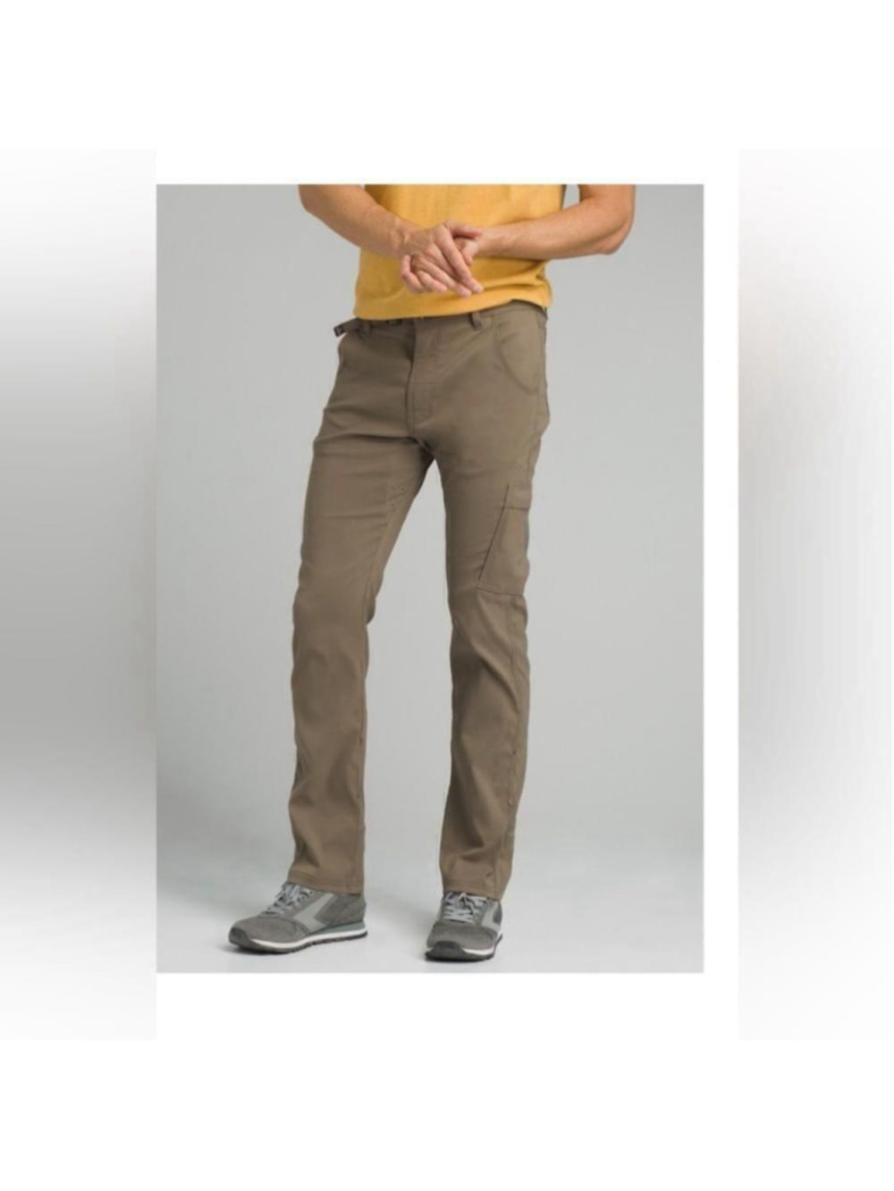 Prana Zion hiking pants roll up leg quick dry outdoors cargo pants sz 40